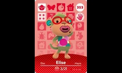 Elise #353 [Animal Crossing Series 4]