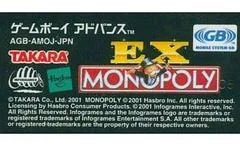 Background - EX Monopoly - GameBoy Advance - Retrocharting