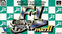 Background - F1 Grand Prix Part II - Super Famicom - Retrocharting