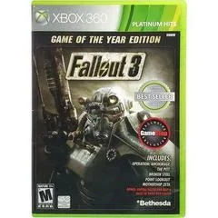 Background - Fallout 3 [Game Of The Year Platinum Hits GameStop] - Xbox 360 - Retrocharting