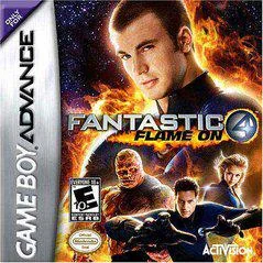 Background - Fantastic 4 Flame On - GameBoy Advance - Retrocharting