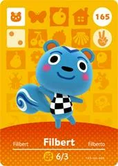 Background - Filbert #165 [Animal Crossing Series 2] - Nintendo DS - Retrocharting