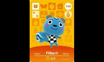 Filbert #165 [Animal Crossing Series 2]