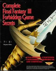 Background - Final Fantasy III Forbidden Game Secrets - Strategy Guide - Retrocharting