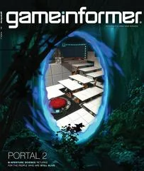 Background - Game Informer [Issue 204] Blue Portal Cover - Game Informer  - Retrocharting