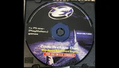Game Shark Code Archive Disc
