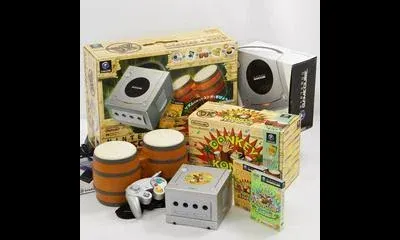 GameCube Silver Console [Donkey Konga Starter Pack]