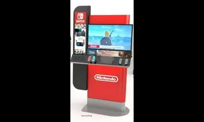 Gamestop Nintendo Switch Kiosk