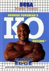 Background - George Foreman's KO Boxing - Sega Master System - Retrocharting
