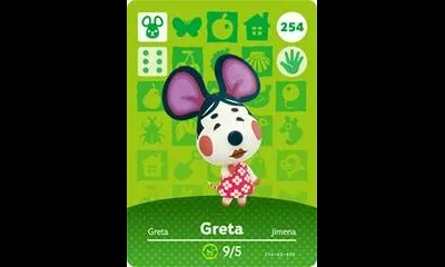 Greta #254 [Animal Crossing Series 3]