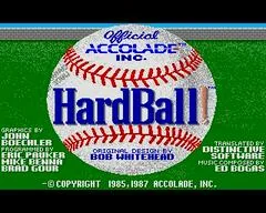Background - Hardball - Amiga - Retrocharting