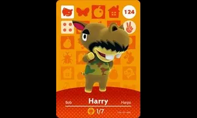 Harry #124 [Animal Crossing Series 2]