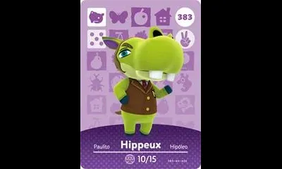 Hippeux #383 [Animal Crossing Series 4]
