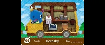 Hornsby #06 [Animal Crossing Welcome Amiibo]