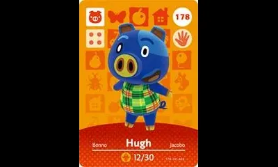 Hugh #178 [Animal Crossing Series 2]