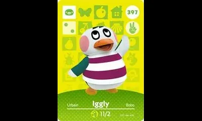 Iggly #397 [Animal Crossing Series 4]