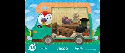 Jacob #18 [Animal Crossing Welcome Amiibo]