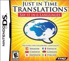 Background - Just In Time Translations - Nintendo DS - Retrocharting