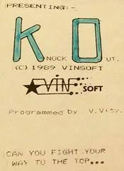 Background - Knock Out - ZX Spectrum - Retrocharting