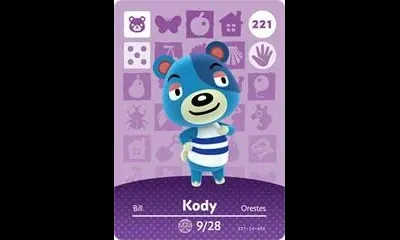 Kody #221 [Animal Crossing Series 3]