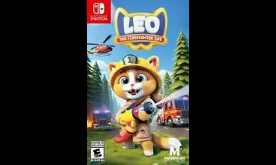 Leo The Firefighter Cat
