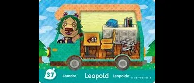 Leopold #37 [Animal Crossing Welcome Amiibo]
