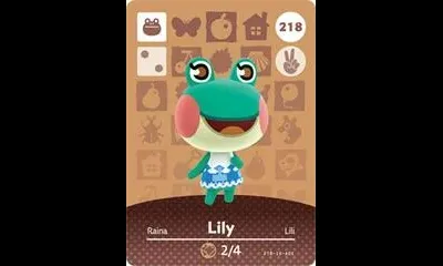 Lily #218 [Animal Crossing Series 3]