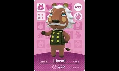 Lionel #072 [Animal Crossing Series 1]
