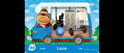 Louie #30 [Animal Crossing Welcome Amiibo]