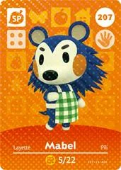 Background - Mabel #207 [Animal Crossing Series 3] - Nintendo DS - Retrocharting