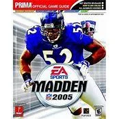 Background - Madden 2005 [Prima] - Strategy Guide - Retrocharting