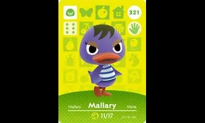 Mallary #321 [Animal Crossing Series 4]