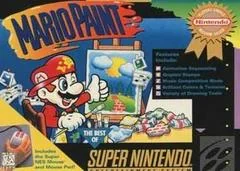Background - Mario Paint [Player's Choice] - Super Nintendo - Retrocharting