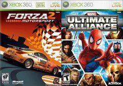 Background - Marvel Ultimate Alliance & Forza 2 - Xbox 360 - Retrocharting