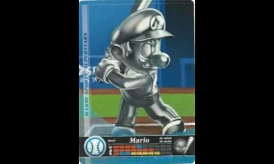 Metal Mario Baseball [Mario Sports Superstars]