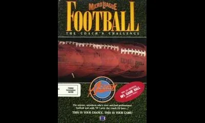 MicroLeague Football: The Coach's Challenge