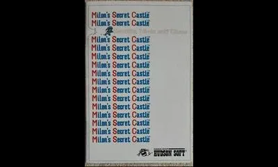 Milon's Secret Castle [Hudson Soft]