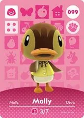 Background - Molly #099 [Animal Crossing Series 1] - Nintendo DS - Retrocharting