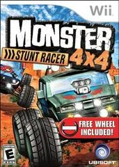 Background - Monster 4x4: Stunt Racer with Racing Wheel - Wii - Retrocharting