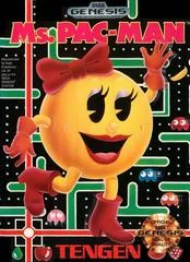 Background - Ms. Pac-Man [Cardboard Box] - Sega Genesis - Retrocharting
