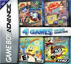 Background - Nickelodeon 4 Games on One Game Pack [USA-1] - GameBoy Advance - Retrocharting