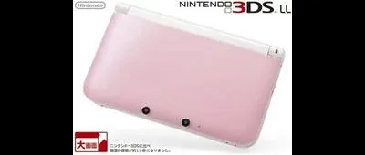 Nintendo 3DS LL Pink White