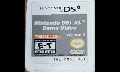 Nintendo DSi XL Demo Video Volume 2