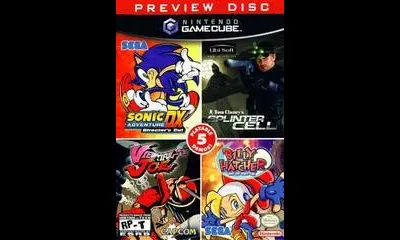 Nintendo Gamecube Preview Disc