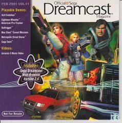 Background - Official Sega Dreamcast Magazine Vol 11 - Sega Dreamcast - Retrocharting