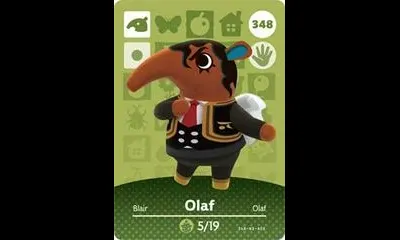 Olaf #348 [Animal Crossing Series 4]