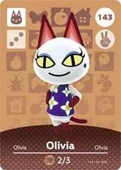 Background - Olivia #143 [Animal Crossing Series 2] - Nintendo DS - Retrocharting