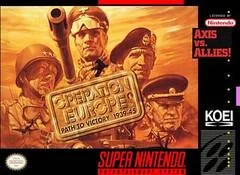Background - Operation Europe Path to Victory 1939-45 - Super Nintendo - Retrocharting