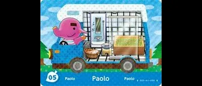 Paolo #05 [Animal Crossing Welcome Amiibo]