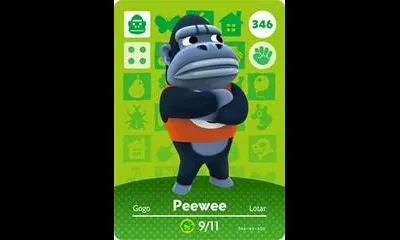 Peewee #346 [Animal Crossing Series 4]